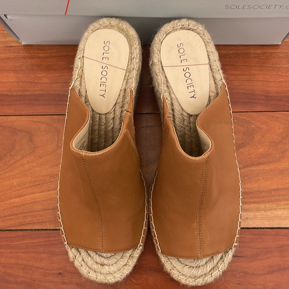 Sole Society espadrille wedges - Picture 4 of 4